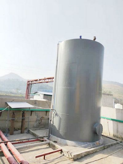 Company storage tank