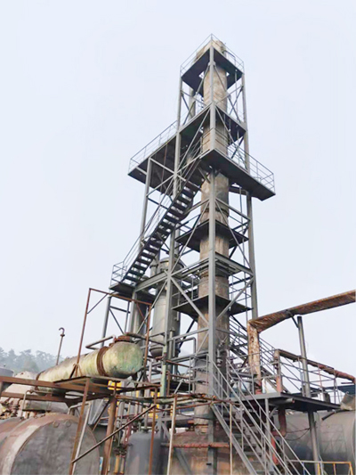 Methanol tower